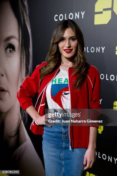 Yara Puebla attends Colony' Tv Series Season 1 - Madrid Premiere on March 7, 2018 in Madrid, Spain.