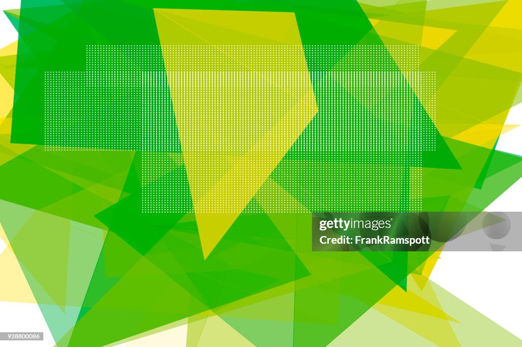 Spring Vector Polygon Design Pattern Horizontal High-Res Vector Graphic ...