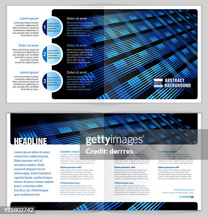 Leaflet Examples Readable Leaflet Design Example High-Res Vector Graphic - Getty Images