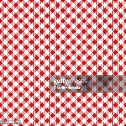 Toalha de mesa vermelha Argyle padrão Toalha de mesa vermelha Argyle padrão