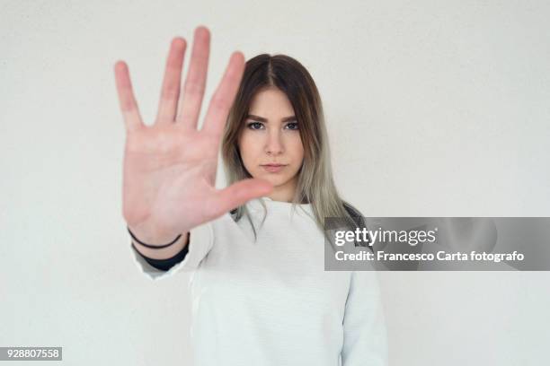 stop problem - portrait solid stock pictures, royalty-free photos & images