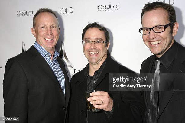President of Bold Films David Lancaster, COO of Affinity International and Odd Lot Entertainment Bill Lischak and President of World Wide...