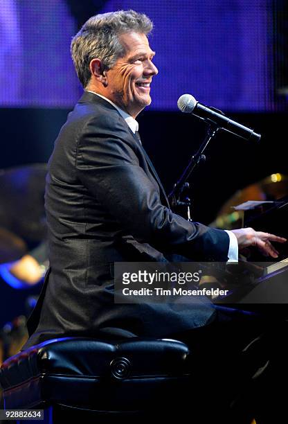 David Foster performs as part of David Foster & Friends Hit Man Tour 2009 at the HP Pavilion on November 6, 2009 in San Jose, California.