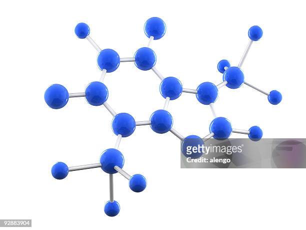 modello molecolare - elettrone foto e immagini stock