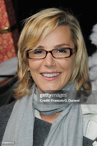 Presenter Laurence Ferrari attends the Disneyland Magic Christmas Season Launch at Disneyland Resort Paris on November 7, 2009 in Paris, France.