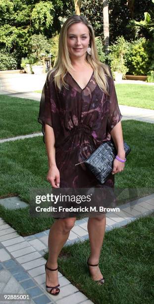 Actress Elizabeth Rohm attends the March of Dimes' Fourth annual Celebration of Babies at the Four Season Hotel, Beverly Hills on November 7, 2009 in...