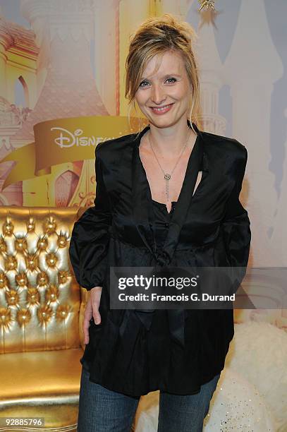 Presenter Karine de Menonville attends the Disneyland Magic Christmas Season Launch at Disneyland Resort Paris on November 7, 2009 in Paris, France.