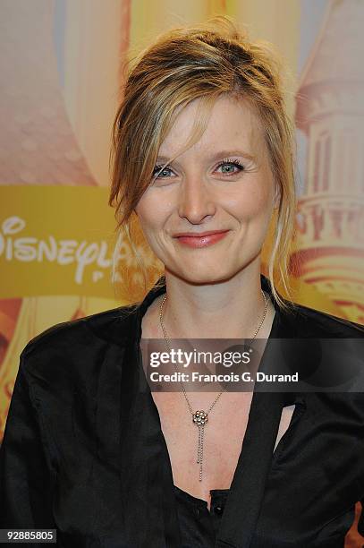 Presenter Karine de Menonville attends the Disneyland Magic Christmas Season Launch at Disneyland Resort Paris on November 7, 2009 in Paris, France.