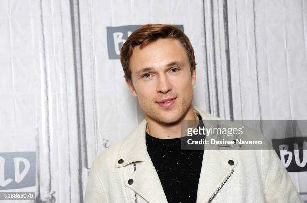 Actor William Moseley visits Build Series to discuss 'The Royals' at Build Studio on March 7, 2018 in New York City.