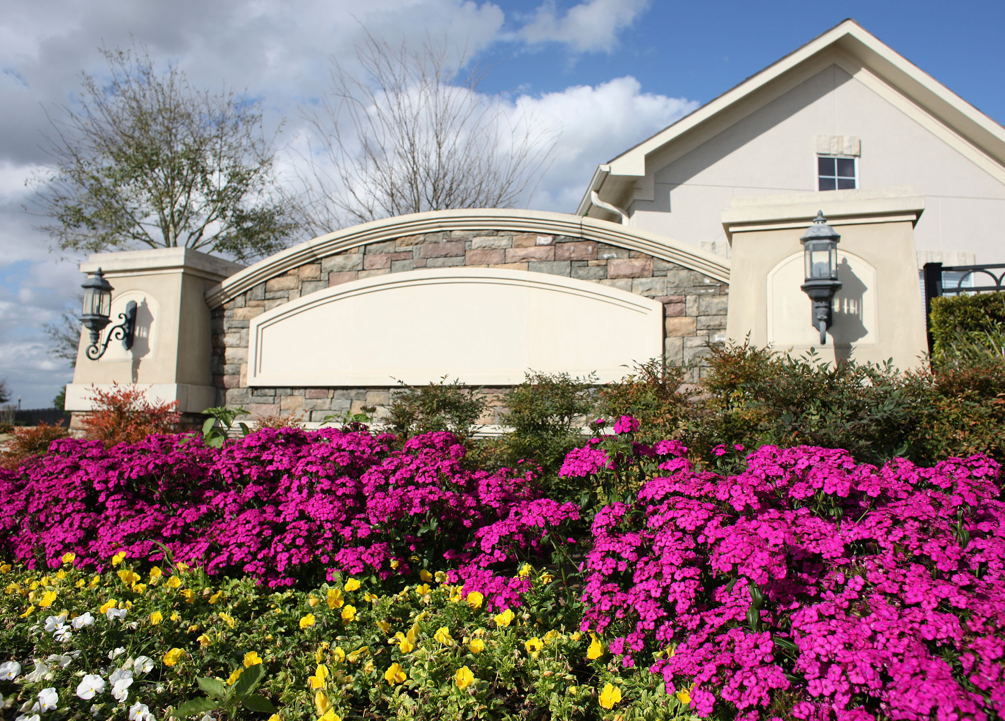 modern residential community