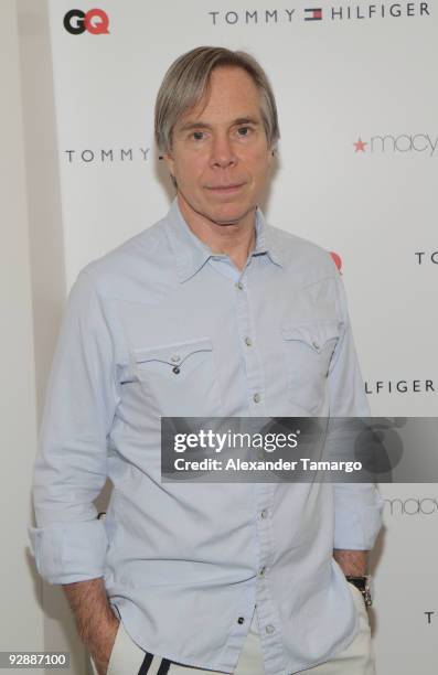 Tommy Hilfiger attends the GQ & Tommy Hilfiger Men's Style Event at Macy's Dadeland Mall on November 7, 2009 in Miami, Florida.