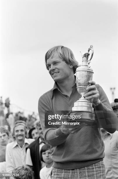 British Open 1976. Royal Birkdale Golf Club, Southport, Sefton, Merseyside, 10th July 1976. Open Champion 1976, Johnny Miller.