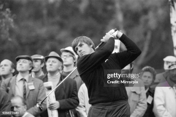 Piccadilly World Match Play Championship at Wentworth, Friday 11th October 1974. Jerry Heard.