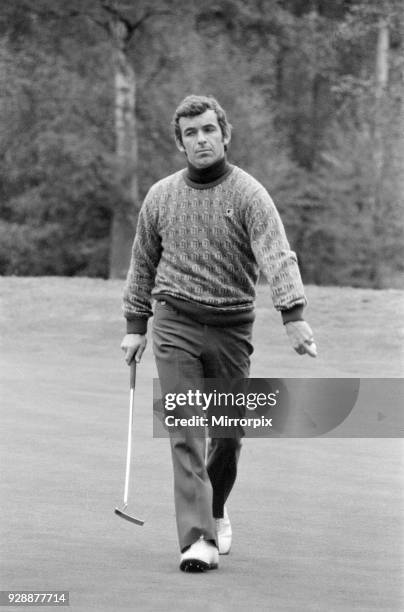 Piccadilly World Match Play Championship at Wentworth, Friday 11th October 1974. Tony Jacklin.