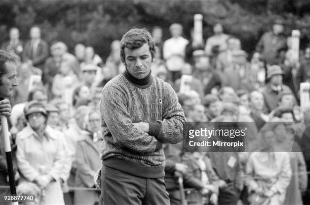 Piccadilly World Match Play Championship at Wentworth, Friday 11th October 1974. Tony Jacklin.