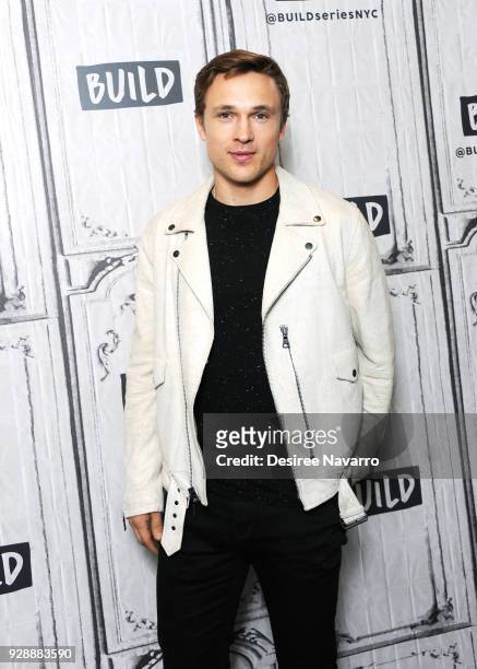 Actor William Moseley visits Build Series to discuss 'The Royals' at Build Studio on March 7, 2018 in New York City.