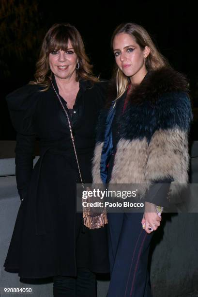 Belinda Washington and daughter Andrea Lazaro attends the after party of 'Loving Pablo' premiere at Le Boutique Club on March 7, 2018 in Madrid,...