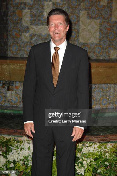 Stone Phillips arrives at the Chris Evert and Raymond James Pro-Celebrity Tennis Classic Gala held at the Delray Beach Tennis Center on November 7,...