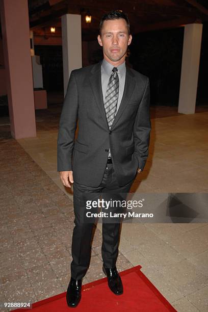 Jeffrey Donovan arrives at the Chris Evert and Raymond James Pro-Celebrity Tennis Classic Gala held at the Delray Beach Tennis Center on November 7,...