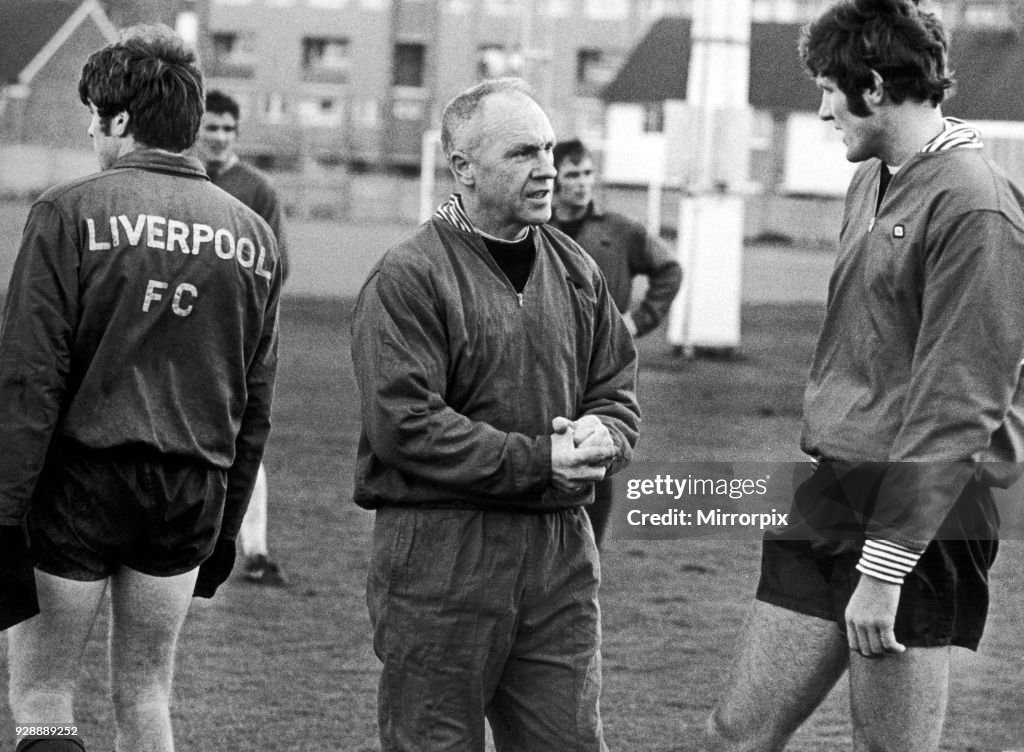 Bill Shankly Liverpool manager 1970s