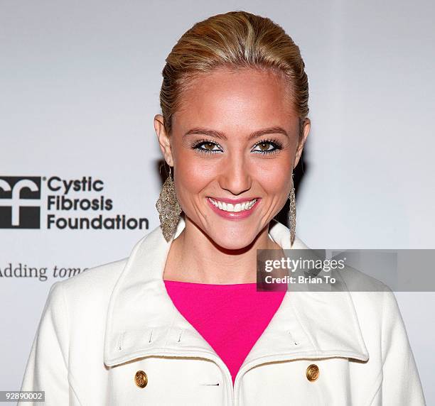 Lauren C. Mayhew attends the Inaugural Alfred Hitchcock Legacy Tribute Gala at The Globe Theatre on November 7, 2009 in Universal City, California.