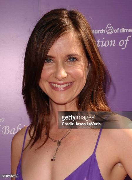 Actress Kellie Martin attends the March of Dimes 4th annual "Celebration of Babies" at Four Seasons Hotel on November 7, 2009 in Beverly Hills,...