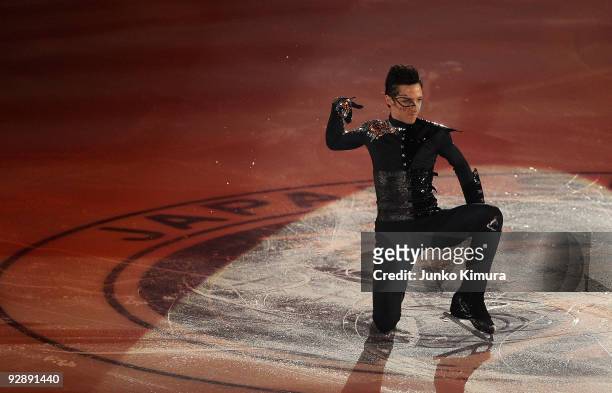 Johnny Weir of the US performs in the Gala Exhibition on the day three of ISU Grand Prix of Figure Skating NHK Trophy at Big Hat on November 8, 2009...