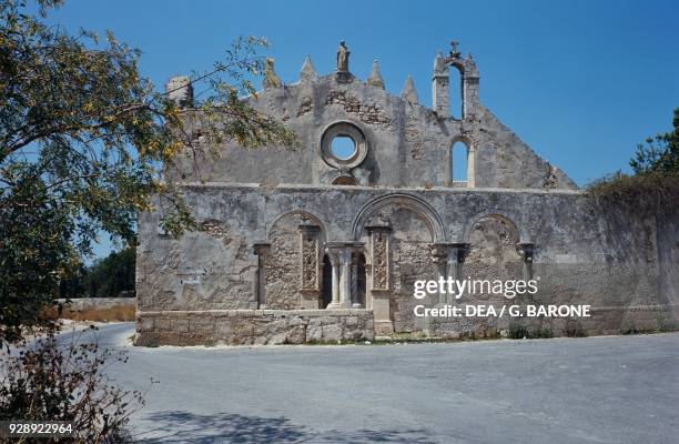 Church of St John at the Catacombs, 6th century, Syracuse, Sicily, Italy.