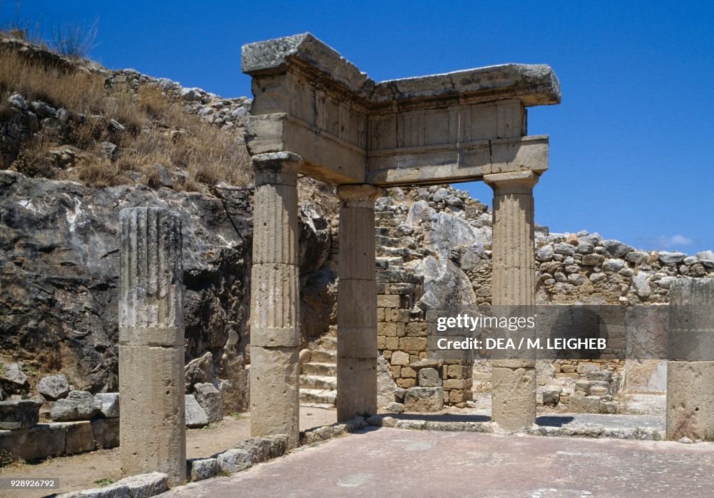Ruins of Gymnasium, Solunto, Sicily