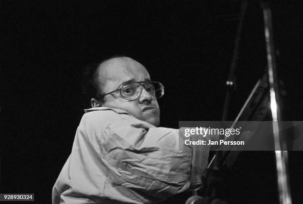 French jazz pianist Michel Petrucciani performing at Jazzhouse Montmartre, Copenhagen, Denmark, August 1990.