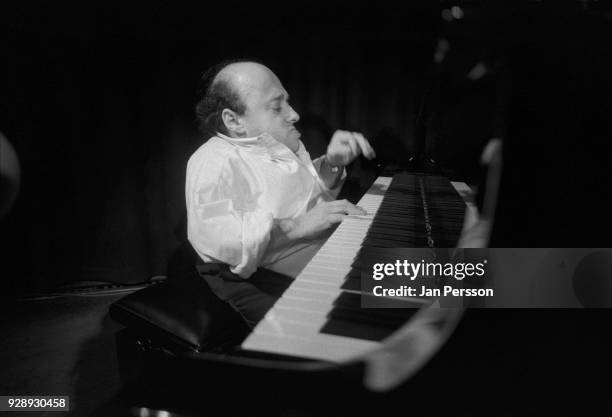 French jazz pianist Michel Petrucciani performing at Copenhagen, Denmark, Jazzhouse July 1993.