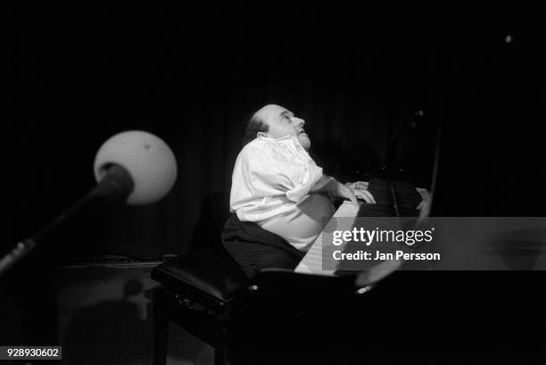 French jazz pianist Michel Petrucciani performing at Copenhagen, Denmark, Jazzhouse July 1993.