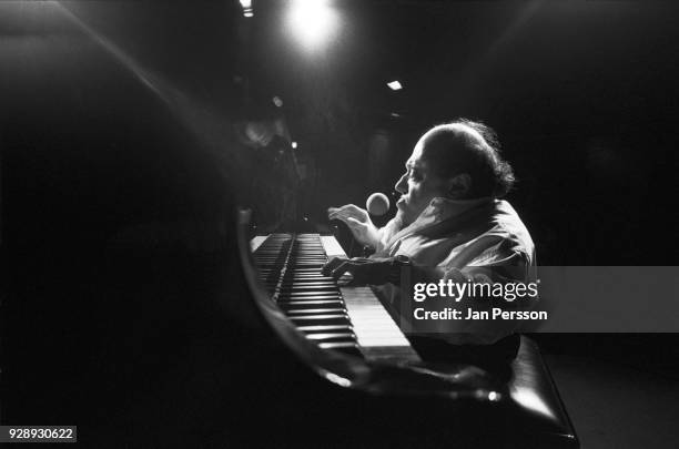 French jazz pianist Michel Petrucciani performing at Copenhagen, Denmark, Jazzhouse July 1993.