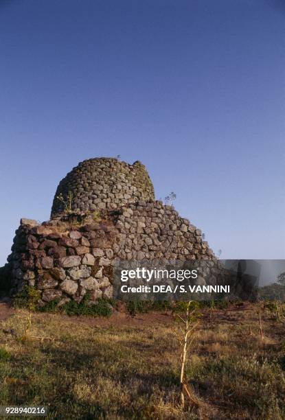 Nuraghe Santa Barbara, Macomer, Sardinia, Italy. Nuragic civilization.