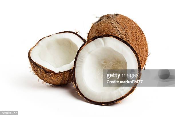 kokosnuss - kokosnüsse stock-fotos und bilder