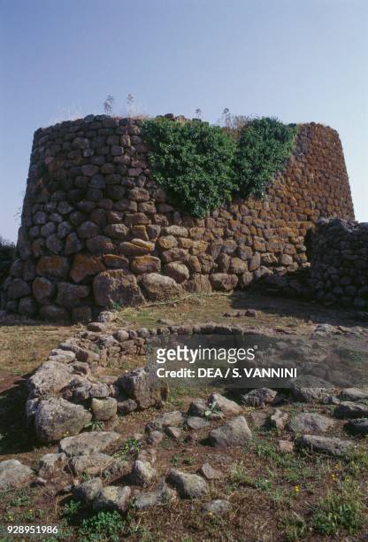 Nuraghe Losa, Abbasanta, Sardinia, Italy. Nuragic civilization, 15th-12th century BC.
