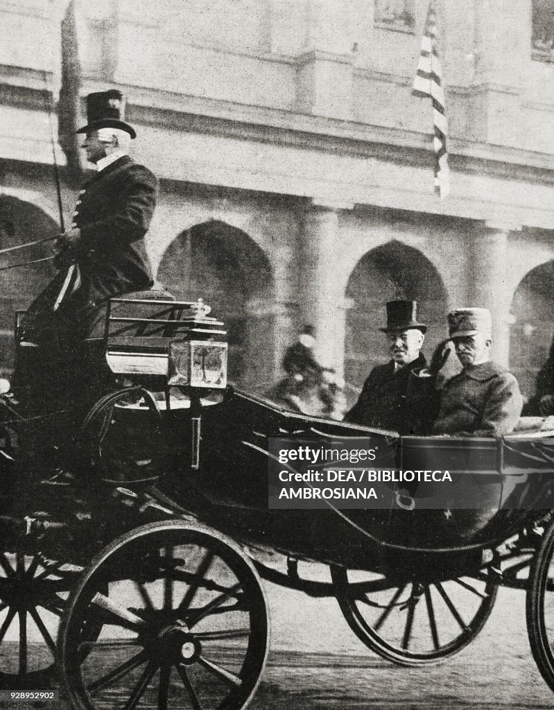Victor Emmanuel III, Thomas Woodrow Wilson, Rome