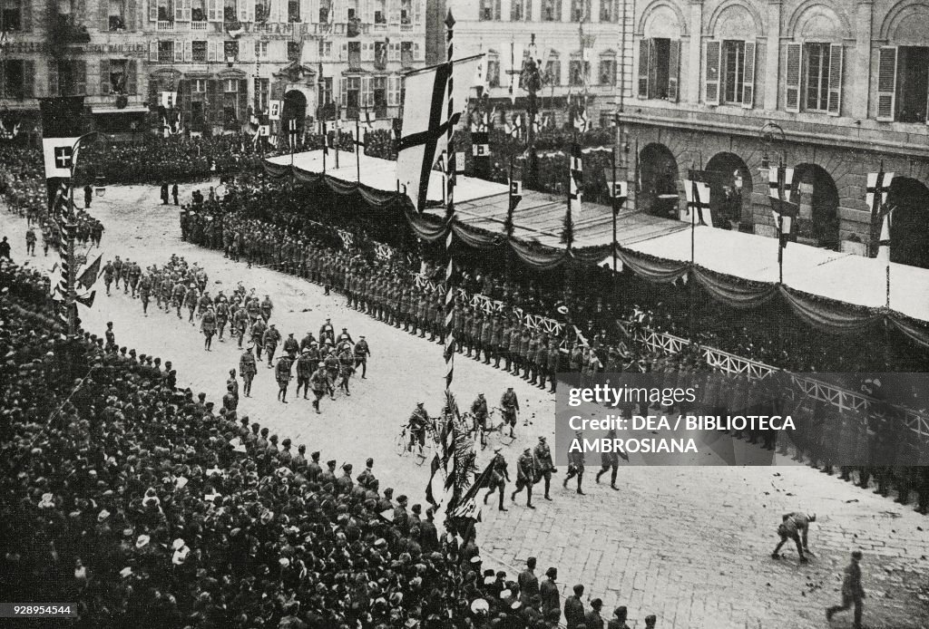 Event for the Salerno Brigade, Genoa