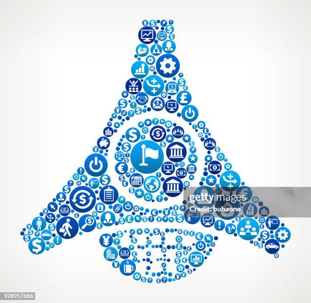 office intercom business und finance blaues symbol muster - buzzer stock-grafiken, -clipart, -cartoons und -symbole