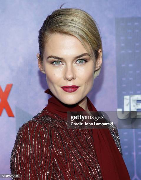 Rachael Taylor attends "Jessica Jones" season 2 New York Premiere at AMC Loews Lincoln Square on March 7, 2018 in New York City.