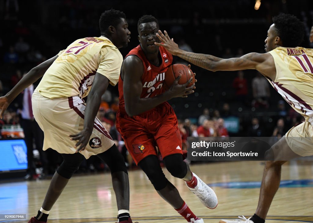 COLLEGE BASKETBALL: MAR 07 ACC Tournament - Louisville v Florida State