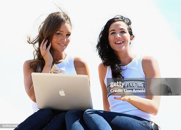 Former Olympian Elka Whalan and former Miss Australia model Erin McNaught launch the "Aussievault" social history website dedicated to all things...