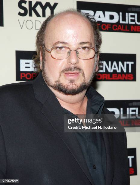 James Toback attends a screening of "Bad Lieutenant" at the SVA Theater on November 8, 2009 in New York City.