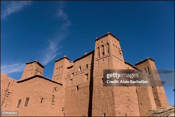 kasbah - alain bachellier stock pictures, royalty-free photos & images