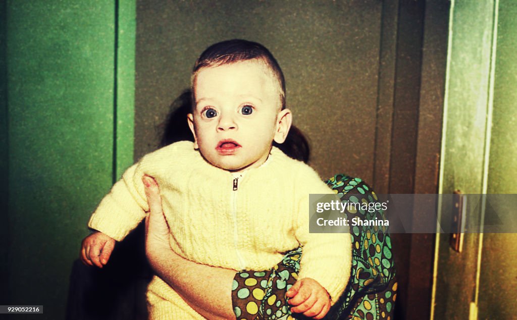 Vintage baby boy