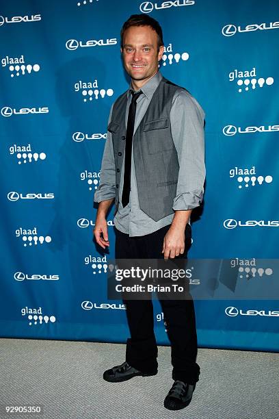 Chad Allen attends the 12th Annual "GLAAD Tidings Season's Greenings" Benefit Fashion Show on November 8, 2009 in Los Angeles, California.