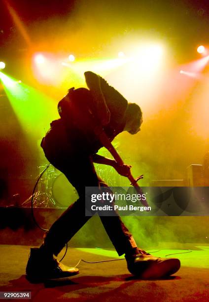 Tom Smith of Editors performs at Melkweg on November 8, 2009 in Amsterdam, Netherlands.