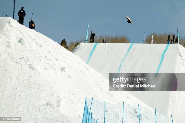 Mark McMorris of Canada during the Men's slopestyle semi-finals of the 2018 Burton U.S. Open on March 7, 2018 in Vail, Colorado.