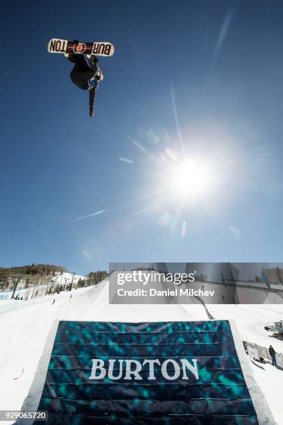 Mark McMorris of Canada during the Men's slopestyle semi-finals of the 2018 Burton U.S. Open on March 7, 2018 in Vail, Colorado.