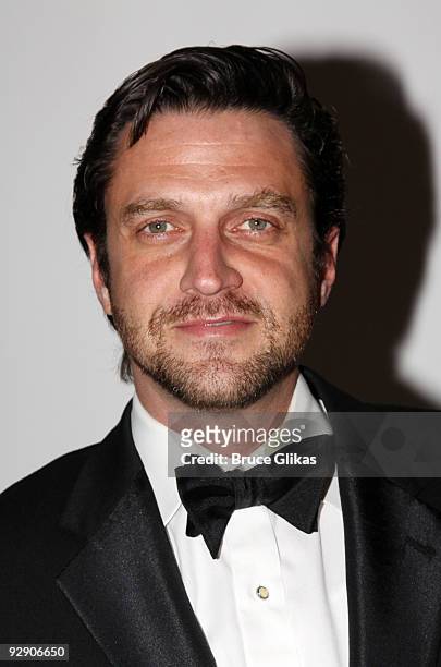 Exclusive Coverage* Raúl Esparza poses at the Stage Directors And Choreographers Society 50 Year Celebration at Tribeca Rooftop on November 8, 2009...